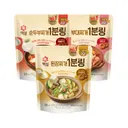 백설 1분링, 된장찌개 20입 1개 + 순두부찌개 20입 1개 + 부대찌개 20입 1개, 1세트