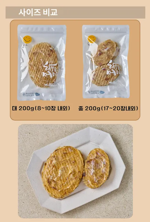 뺑덕어멈네 프리미엄 참쥐포, 중, 200g 내외, 1개 상세 이미지 7