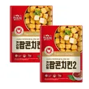 참프레 카라멜 팝콘치킨2, 1kg, 2개