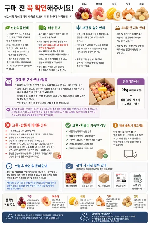 고당도 망고복숭아, 9-12과, 1kg, 1박스 판매자 안내