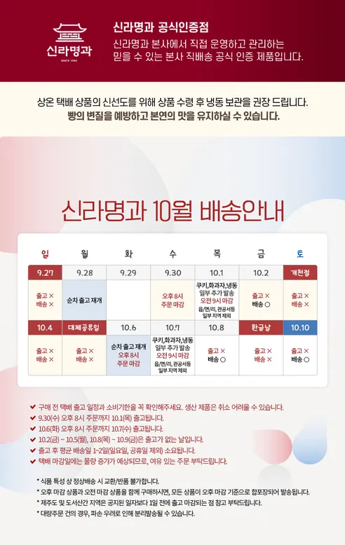 신라명과 브라우니 쿠키 세트, 420g, 1박스 판매자 안내