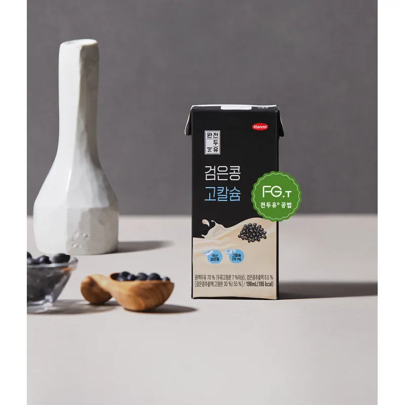 한미 완전두유 검은콩 고칼슘, 190ml, 40개 상품 이미지