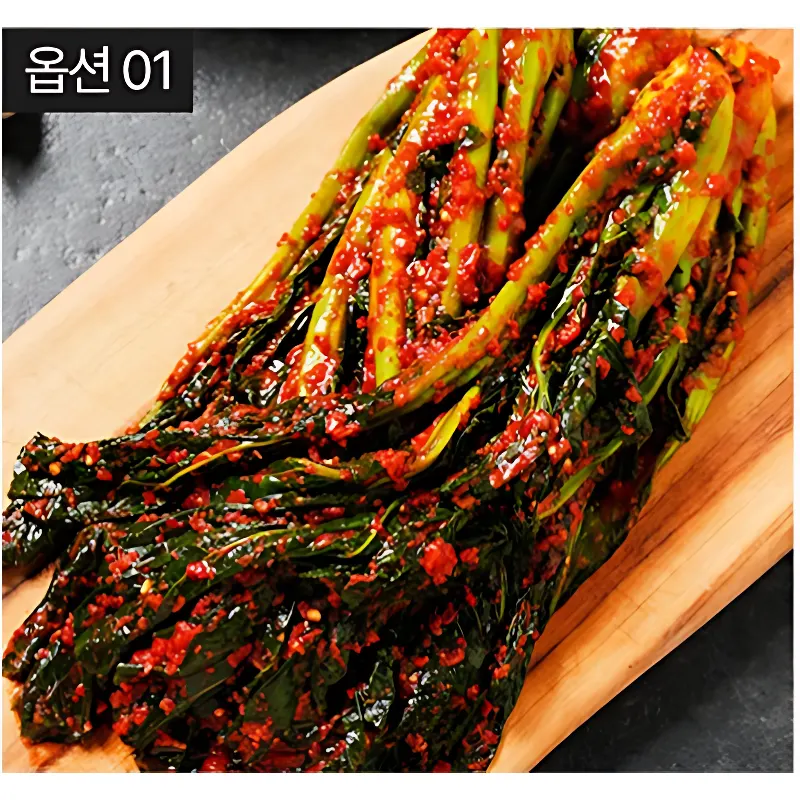 21세기푸드 여수 갓김치, 1kg, 1박스 상품 이미지