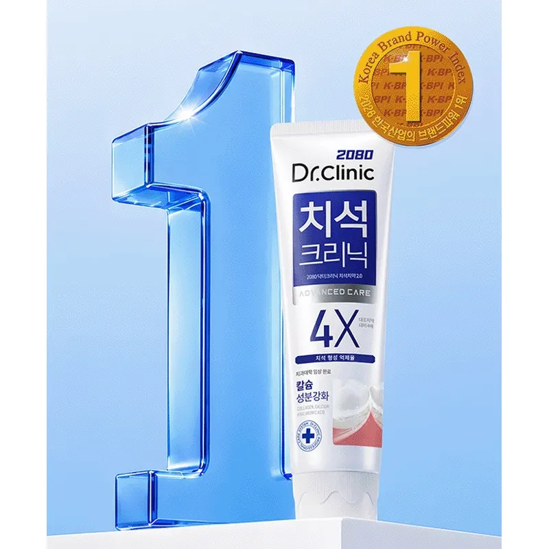 닥터크리닉 치석 치약, 140g, 10개 상품 이미지
