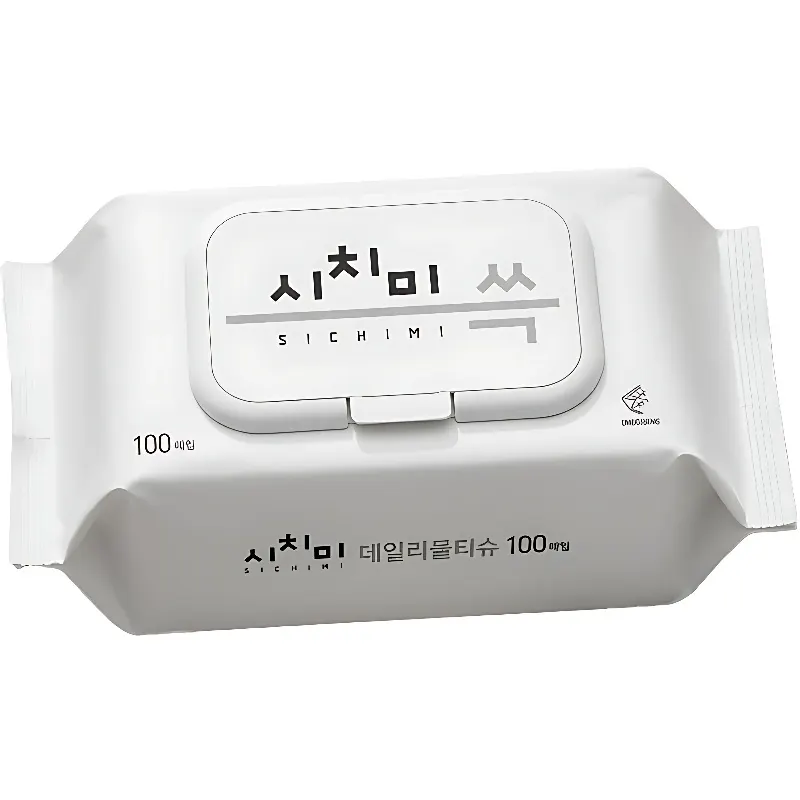 시치미 쓱 데일리 물티슈 캡형, 100매, 10팩 상품 이미지
