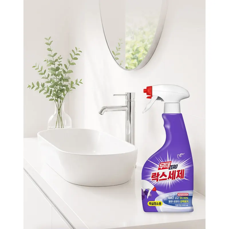 피죤 무때 제로 락스세제 욕실청소용, 500ml, 4개 상품 이미지