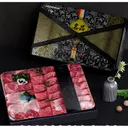투쁠 프리미엄 한우 채반 선물세트 1호, 등심 500g + 채끝안살 500g, 1박스
