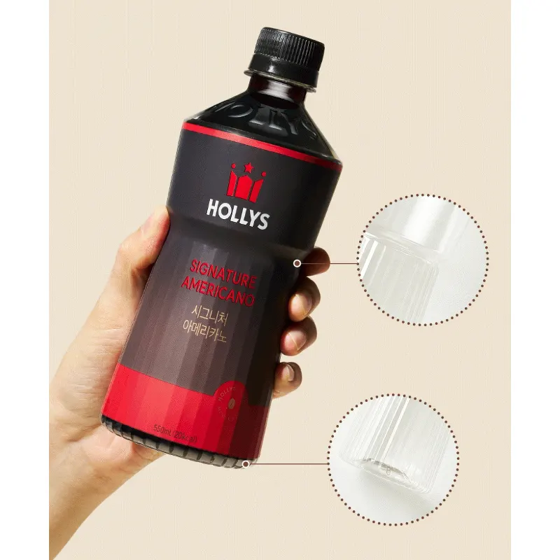할리스 시그니처 아메리카노, 550ml, 12개 상품 이미지