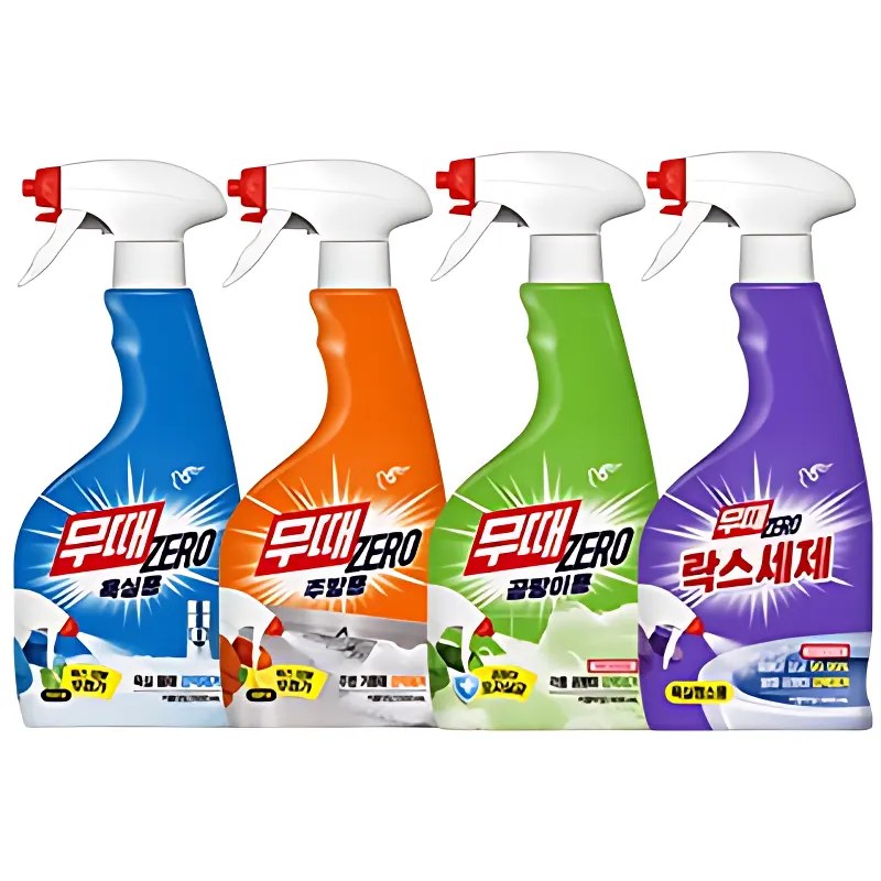 피죤 무때 제로 락스세제 욕실청소용, 500ml, 4개 상품 이미지