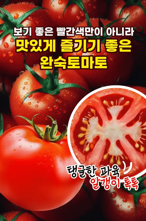 경북 완숙토마토 찰토마토, 5kg, 1박스 상세 이미지 5