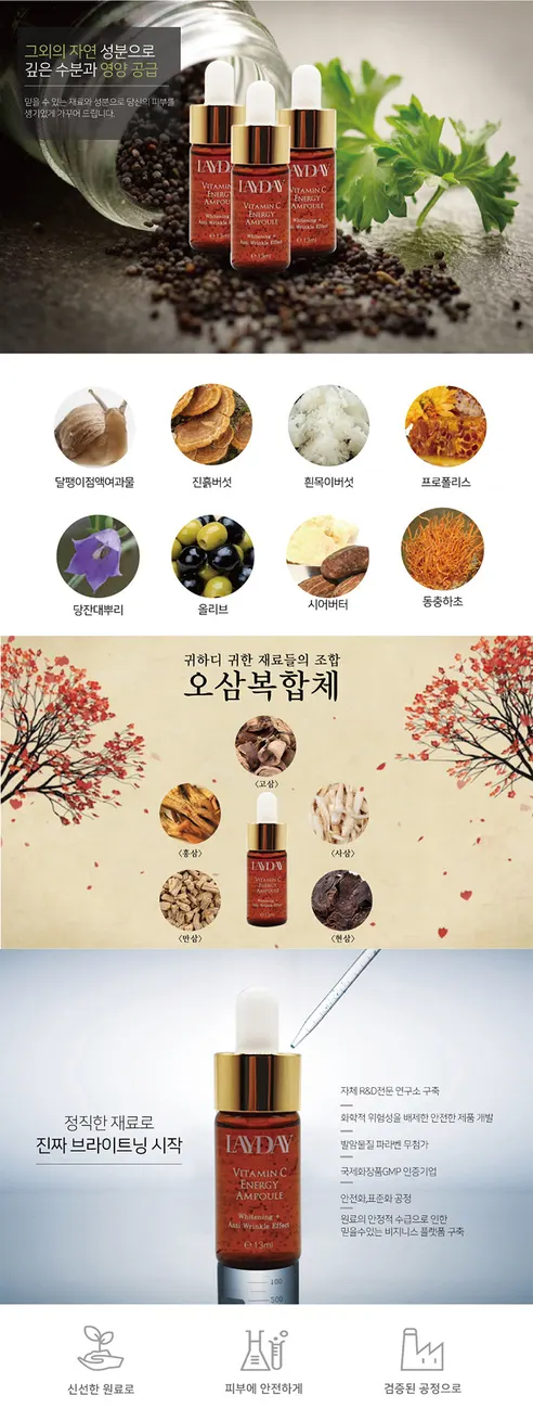 레이데이 비타민C 에너지 앰플, 13ml, 5개 상세 이미지 6