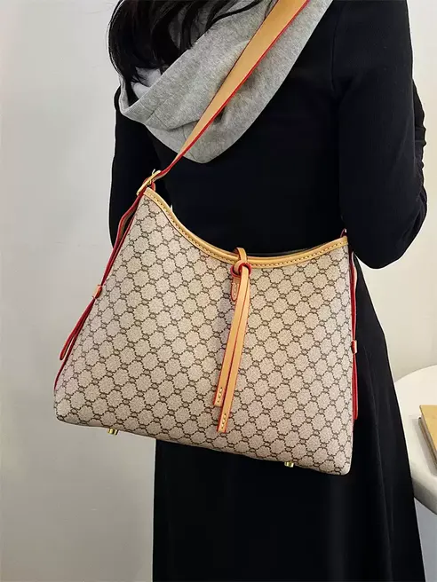 가죽 공예 샌드 쇼퍼백 DIY 키트, 화이트, 1개 상세 이미지 9