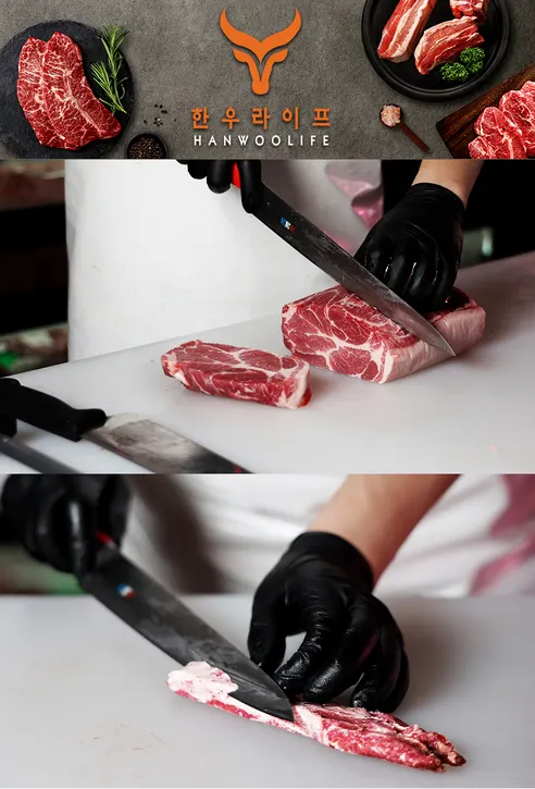 한우라이프 무항생제 한돈 생삼겹살, 400g, 1팩 상세 이미지 5