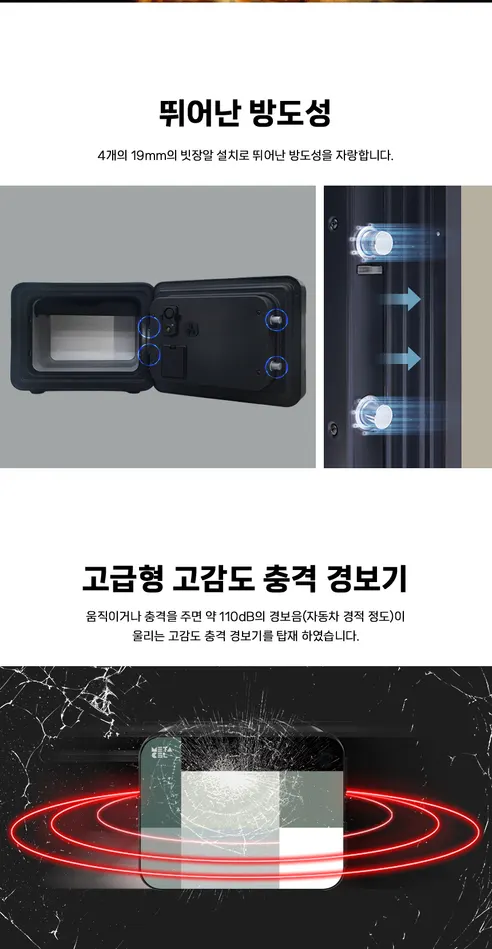 선일금고 메타셀 메타큐브 15L, MC-15C1, 그린, 1개 상세 이미지 3