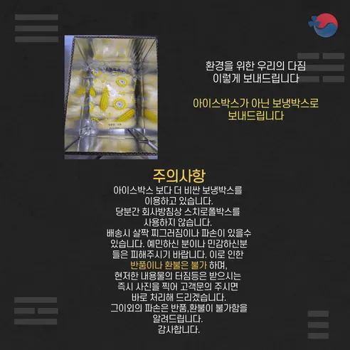 대한민국농산 햇 홍찰 찰옥수수, 특대, 2kg, 10개 상세 이미지 9