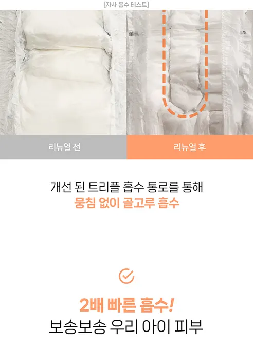 몰텍스 독일 친환경 어글리 기저귀 팬티형, 6단계, 4팩 (72매) 상세 이미지 2