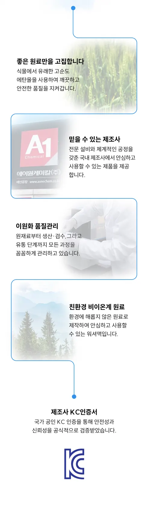 The순정 에탄올 워셔액, 사계절용, 1.8L, 6개 상세 이미지 3