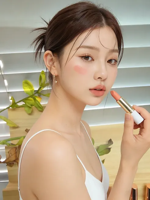 MYG 매트 립스틱, 누드피치, 3.8g, 1개 상세 이미지 4