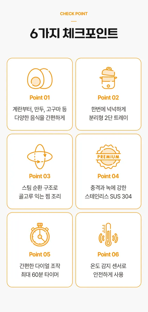 비브르 올스텐 2단 계란찜기, VST600, 1개 상세 이미지 5