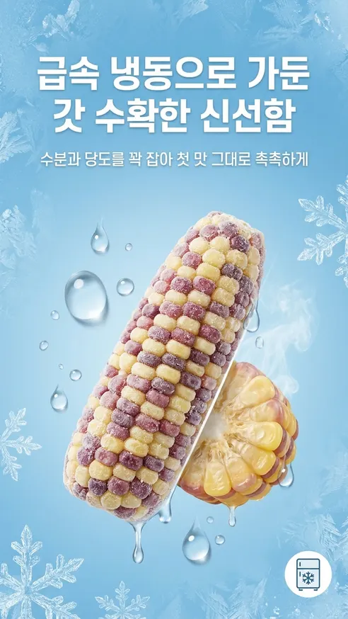 냉동 삶은 홍찰옥수수, 특대, 20개 상세 이미지 9