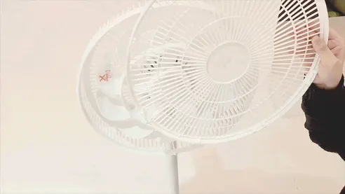 코코에르 에어젯 리모컨 써큘레이터, CCA-GR0430, 스탠드형, 그레이, 1개 상세 이미지 12