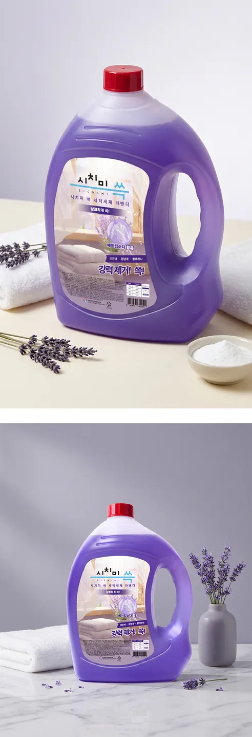 시치미 쓱 세탁세제, 약알칼리성, 고농축, 2.5L, 4개 상세 이미지 14