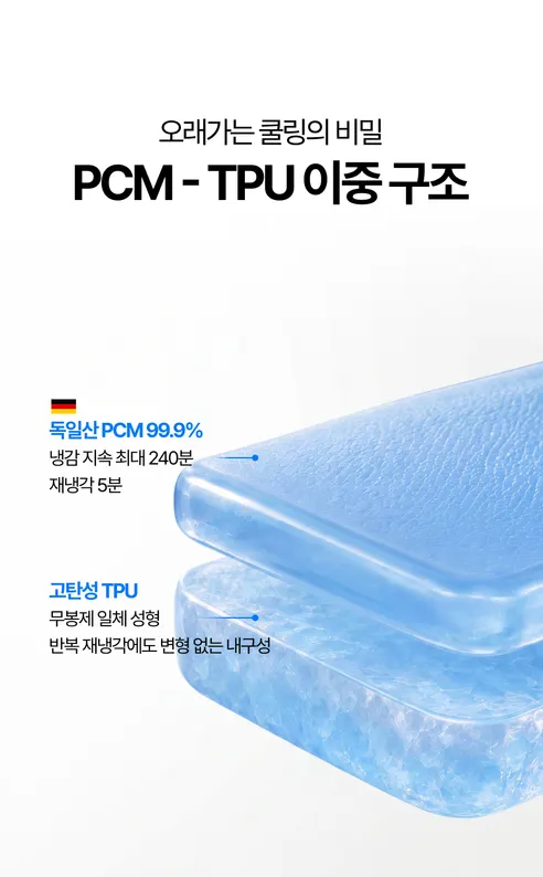 일감생활 프리미엄 아이스 넥쿨러, 블루, L, 1개 상세 이미지 12