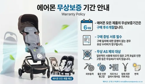 에어몬2 프리미엄S 유모차 쿨시트 라이너 카시트 통풍시트, 크림, 롱(Long), 1개 상세 이미지 33