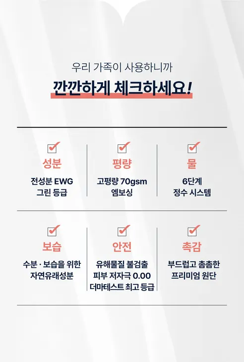 순수공감 프라임 물티슈, 캡형, 70gsm, 72매, 10팩 상세 이미지 4