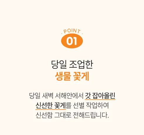 청춘농가 활숫꽃게, 1kg, 1박스 상세 이미지 3